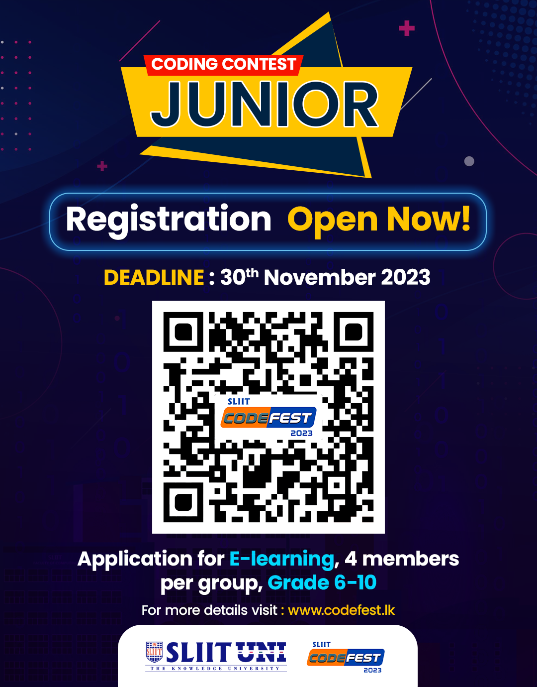 Coding Contest Junior - Codefest