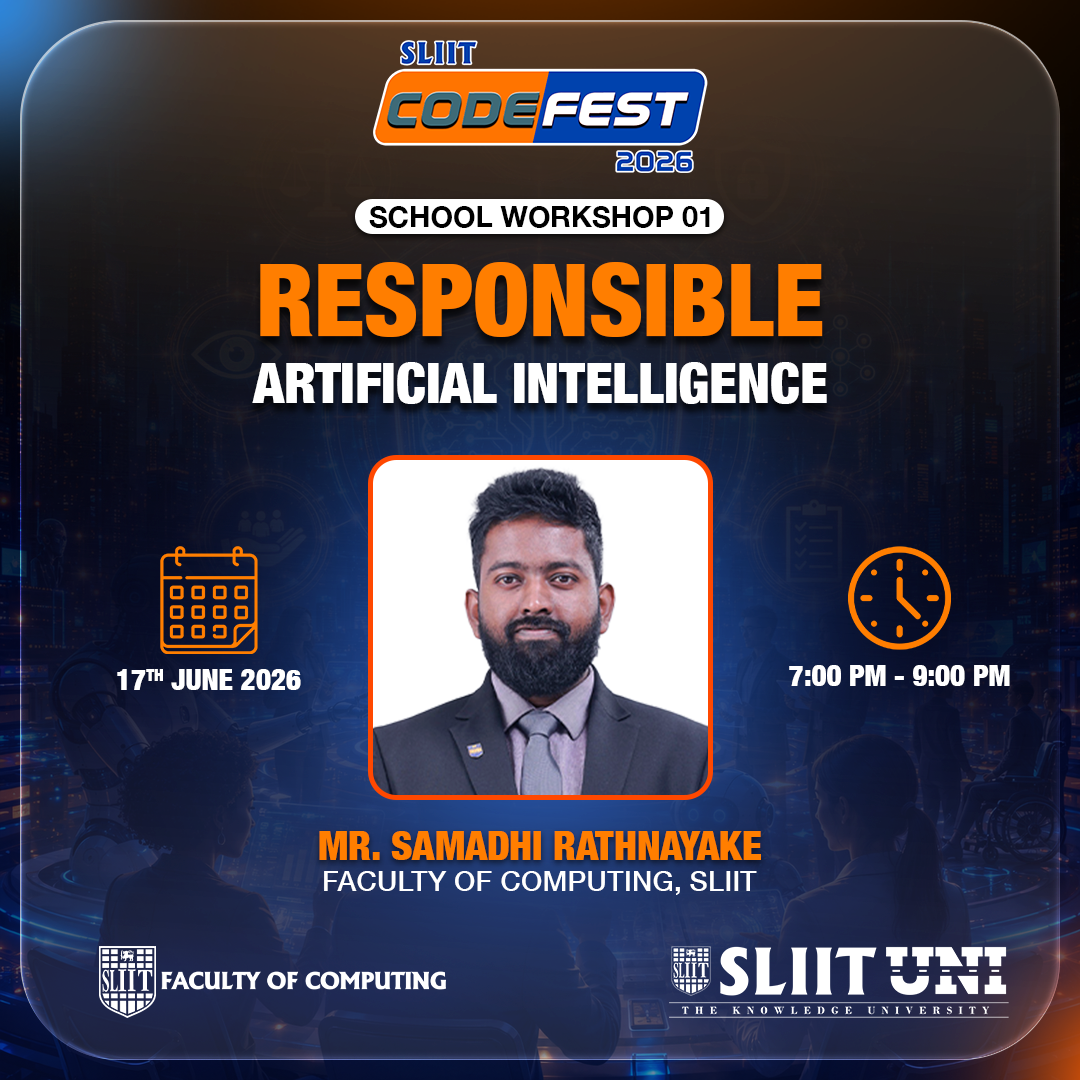 Responsible Artificial Intelligence Workshop Flyer